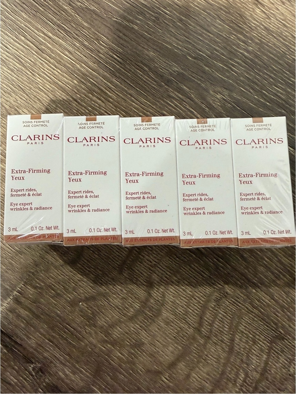 10 x Clarins Age Control Extra-Firming Eye Expert 3 ml in Box New
